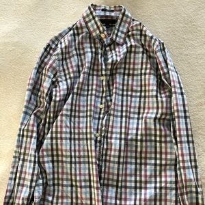 Banana Republic Dress Shirt Camden Fit Gingham